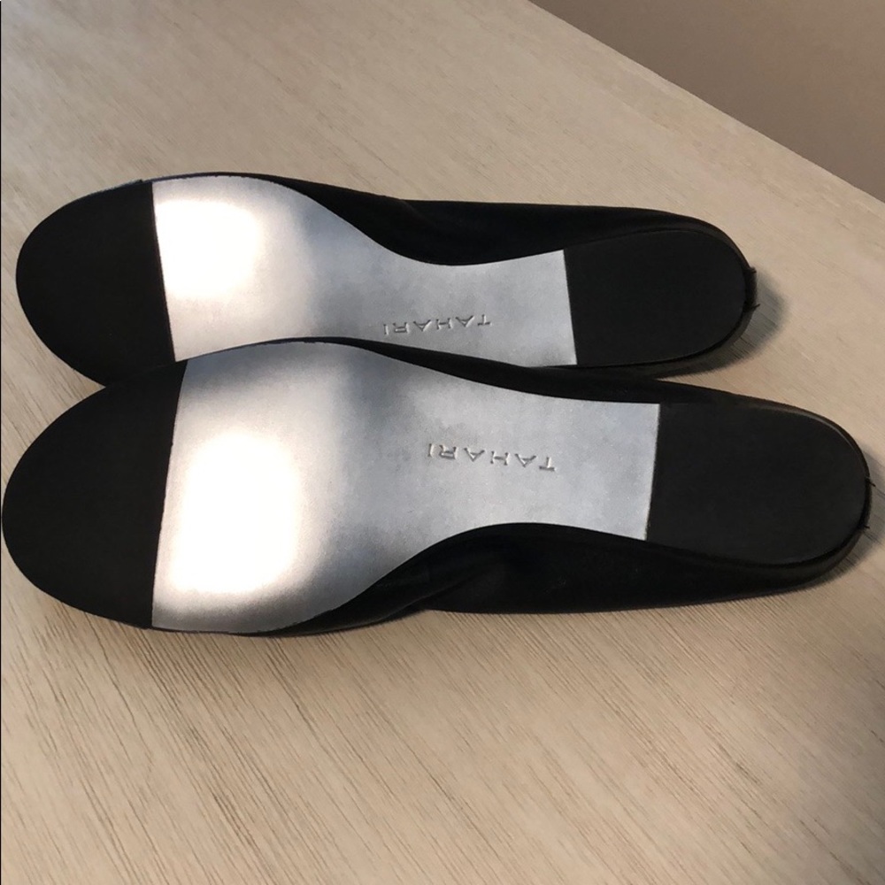 black tahari carly flats - Picture 3 of 4